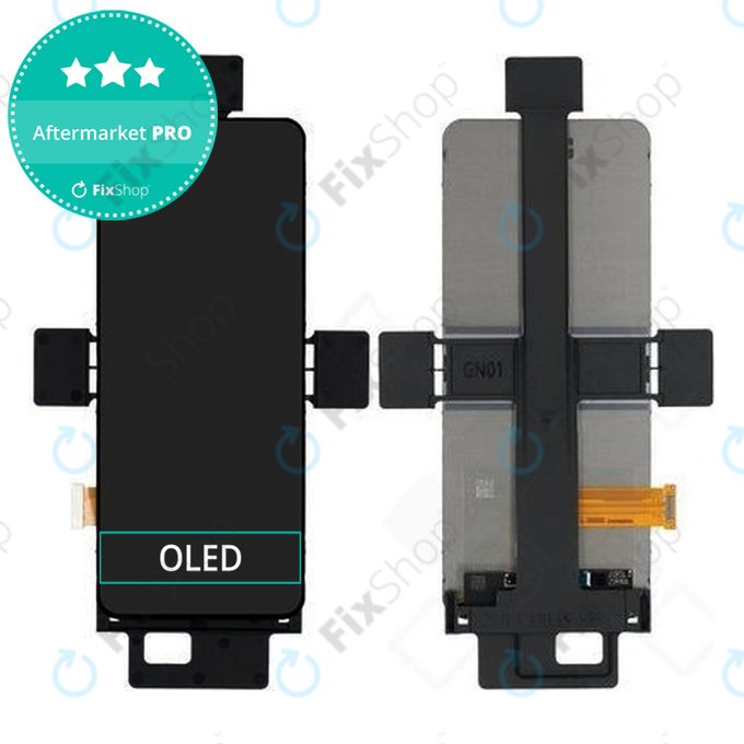 Zaslon OLED za Samsung Z Flip 7 FE, Dodirni ekran bez okvira