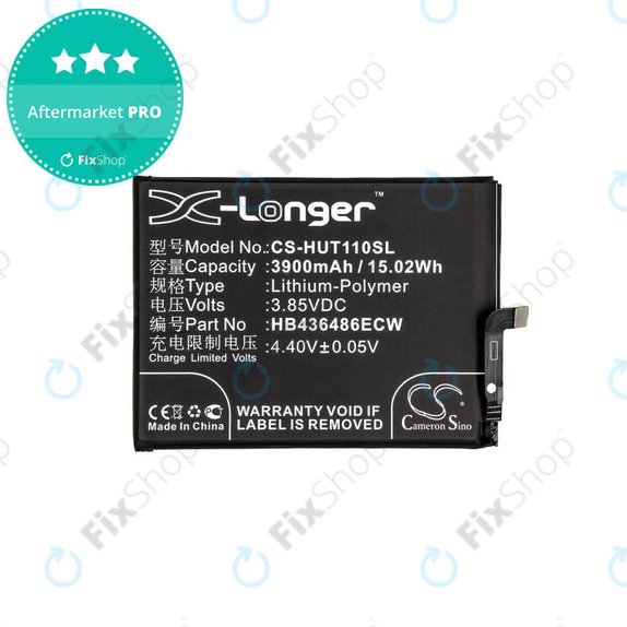 Huawei Mate 10 Lite, Mate 10 Pro, Mate 20, Nova 2i, P20 Pro, Honor View 20 - Baterija HB436486ECW 3900mAh HQ