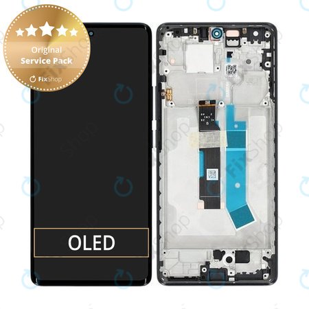 Xiaomi Redmi Note 14 Pro 4G 24116RACCG - LCD zaslon + zaslon osjetljiv na dodir + okvir (Midnight Black) - 560003000O600 Genuine Service Pack