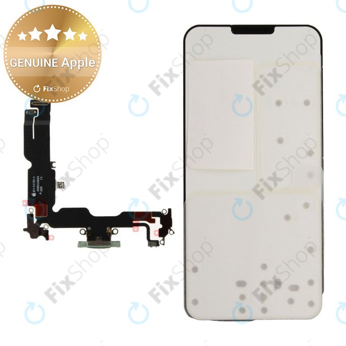 Konektor za punjenje + Flex kabel za iPhone 15 Plus | Green | 923-12776 | Genuine Apple