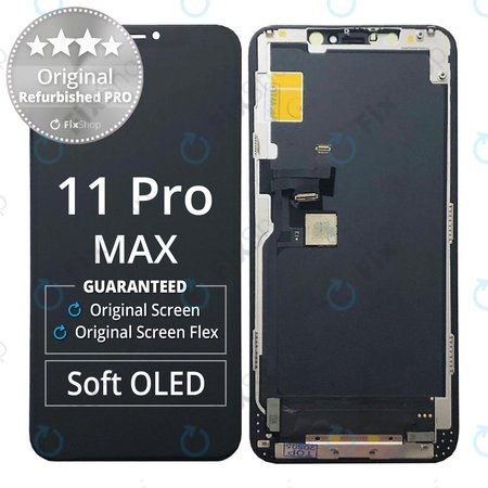 Apple iPhone 11 Pro Max - LCD zaslon + zaslon osjetljiv na dodir + okvir Original Refurbished PRO