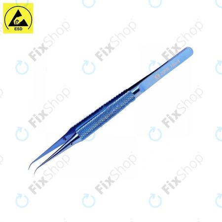 2UUL BlueT Curved Head - Pinceta od legure titana za precizan skok žice (0,1 mm)