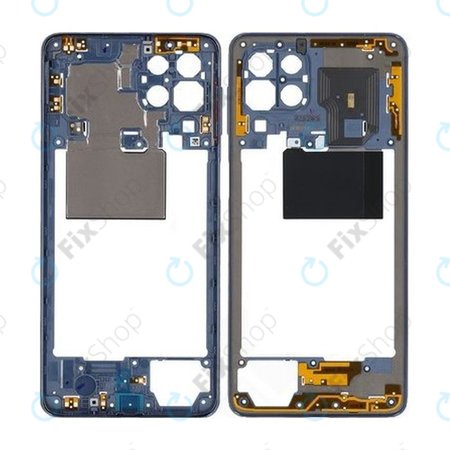 Samsung Galaxy M53 5G M536B - Srednji okvir (plavi) - GH98-47481A originalni servisni paket