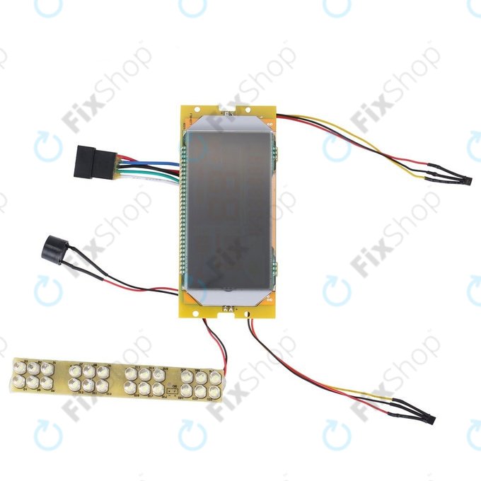 Kugoo S1, S1 Pro, S2, S3 - Nadzorna ploča s LCD + LED svjetlom