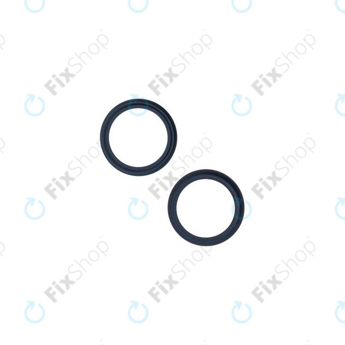 Apple iPhone 13, 13 Mini - Okvir stražnje leće kamere (Midnight) - 2 kom