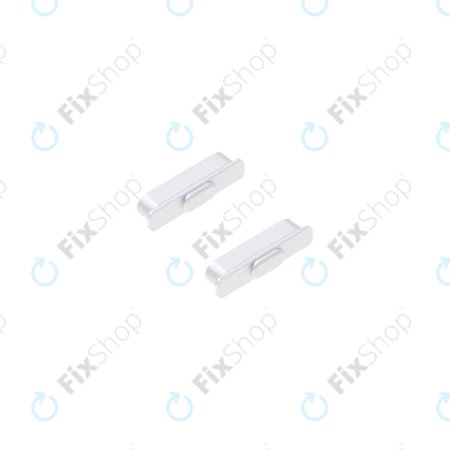 OnePlus Nord CE 5G - Gumb za glasnoću (Silver Ray) - 1071101105 Genuine Service Pack