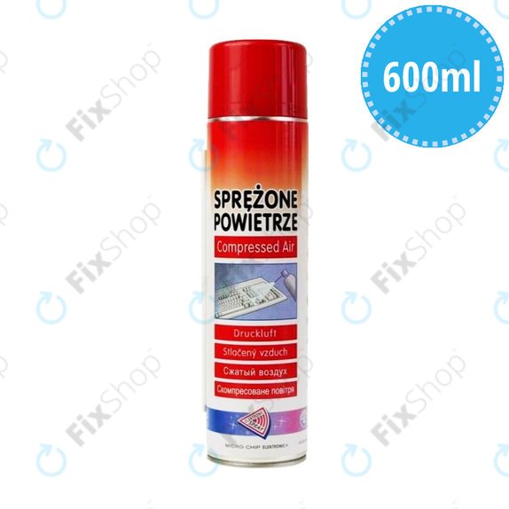 Micro Chip Electronic - Prašnik na komprimirani zrak (zapaljivo) - 600 ml