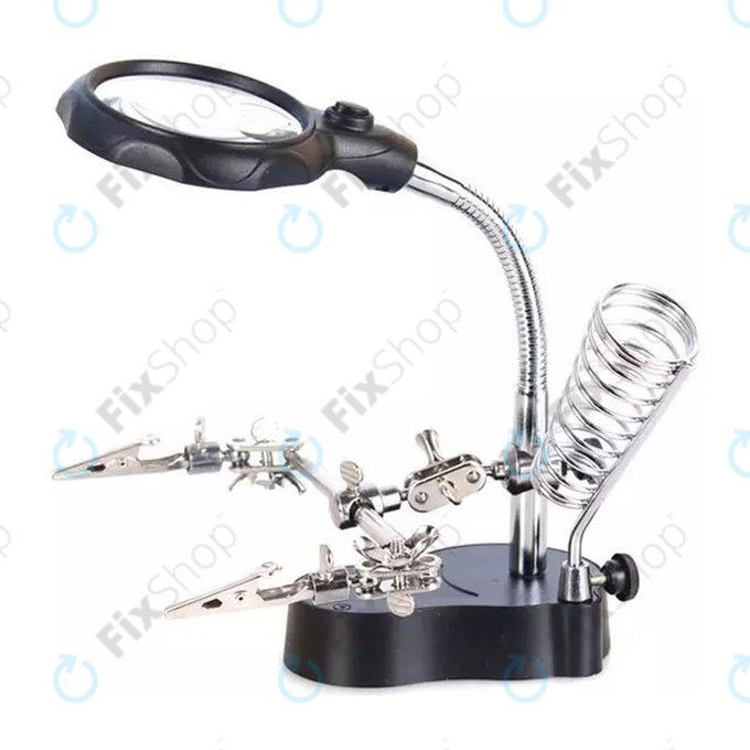 Zeno Desk D3 - Treća ruka s povećalom