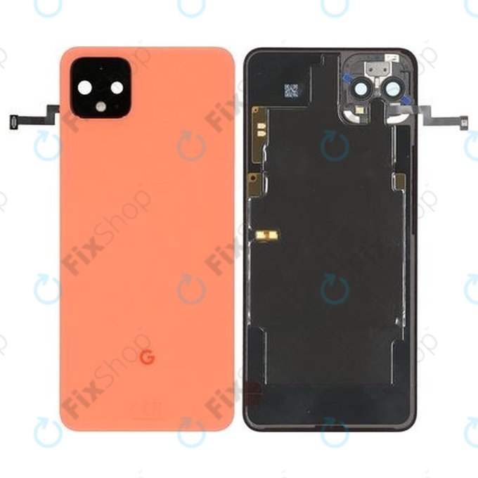 Google Pixel 4 XL - Poklopac baterije (Oh, tako narančasta) - 20GC20W0009 Originalni servisni paket