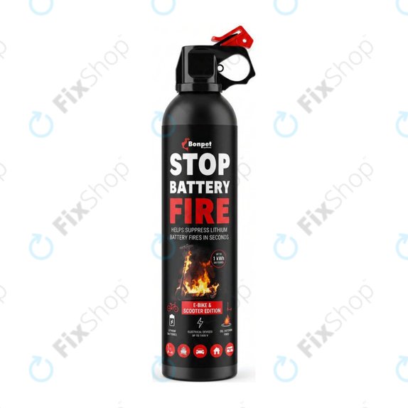 Bonpet Sprej za gašenje litijskih baterija, 500 ml, E-Bike & Scooter Edition
