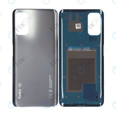 Xiaomi Redmi Note 10 5G - Poklopac baterije (grafitno siva) - 550500012A9X Originalni servisni paket