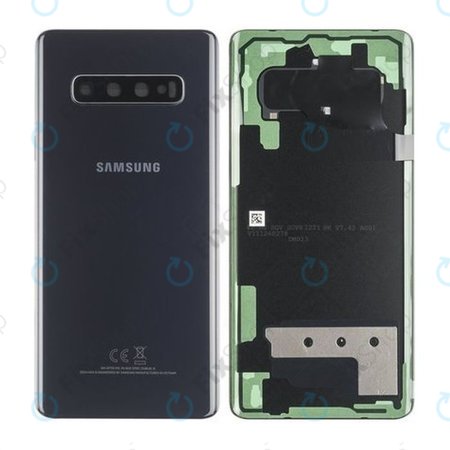 Samsung Galaxy S10 Plus G975F - Poklopac baterije (Prism Black) - GH82-18406A Originalni servisni paket