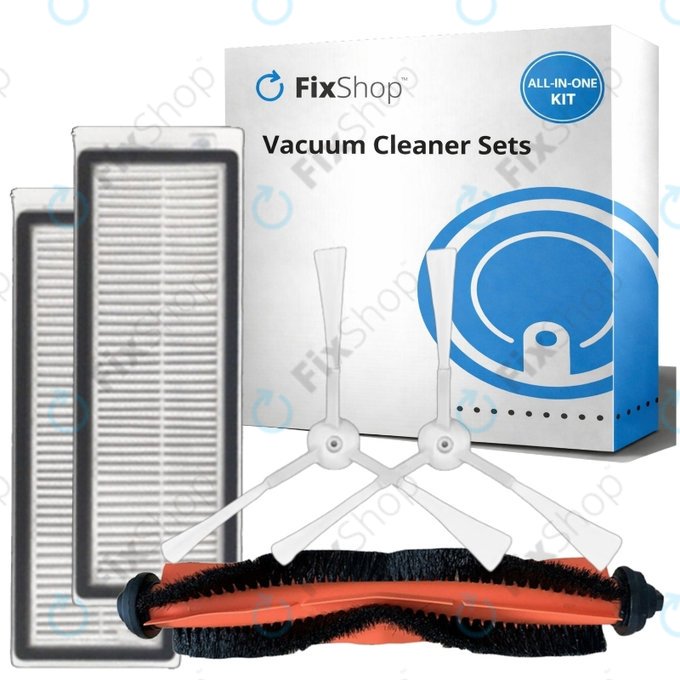 Set rezervnih dijelova za Xiaomi Mi Robot Vacuum Mop Essential (Mijia G1) (1x Glavna četka, 2x Filter, 2x Bočna četka)