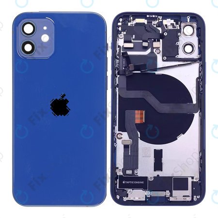 Apple iPhone 12 - Stražnje Maska s malim dijelovima (plavo)
