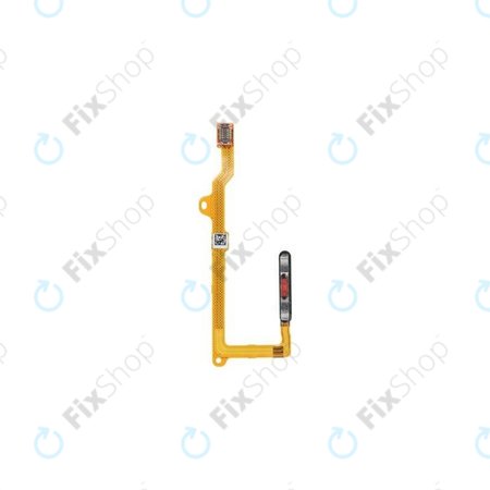 Huawei P40 Lite 5G - Senzor otiska prsta + fleksibilni kabel (ponoćno crna) - 02353SUR