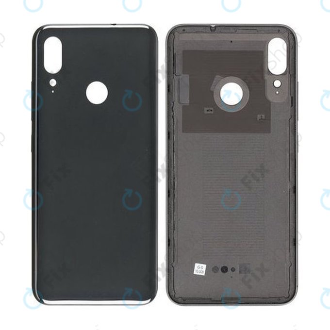Motorola Moto E6 Plus - Poklopac baterije (polirani grafit) - 5S58C14964 Originalni servisni paket