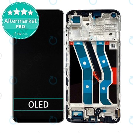 Realme 10 4G - LCD zaslon + zaslon osjetljiv na dodir + okvir (Blue) OLED