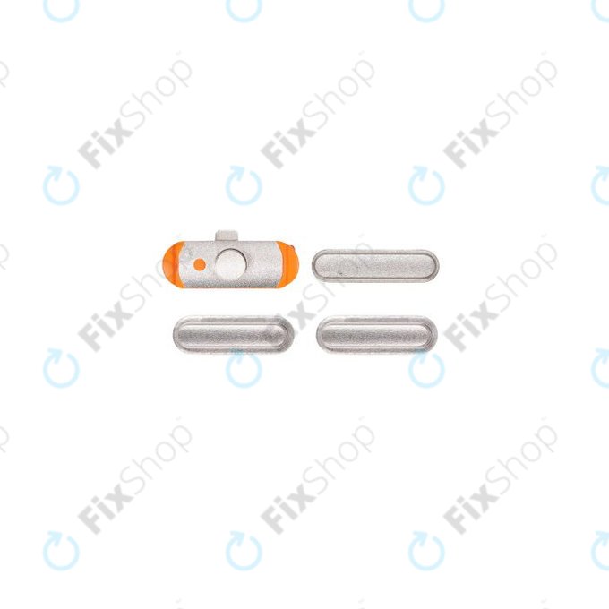 Apple iPad (6. generacija 2018.) - Bočne tipke (srebrne)