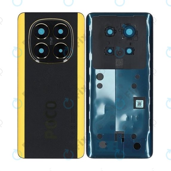 Xiaomi Poco X7 24095PCADG - Poklopac baterije (Black) - 5600080O16P00 Genuine Service Pack