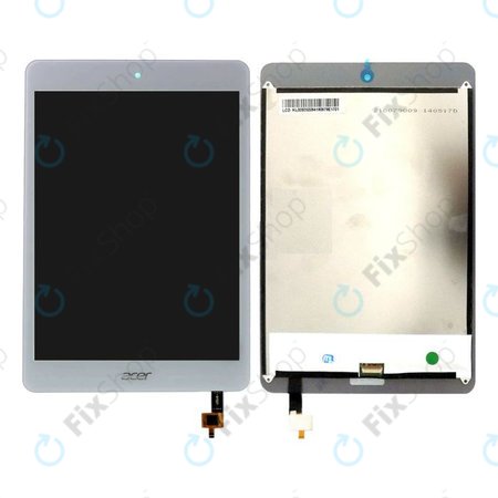Acer Iconia Tab A1 - 830 7.9" - LCD zaslon + zaslon osjetljiv na dodir (bijeli)