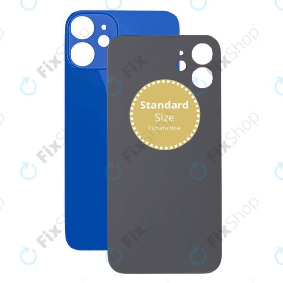 Apple iPhone 12 Mini - Stražnje staklo kućišta (plavo)