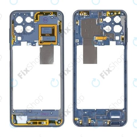 Samsung Galaxy M33 5G M336B - Srednji okvir (plavi) - GH98-47410A originalni servisni paket