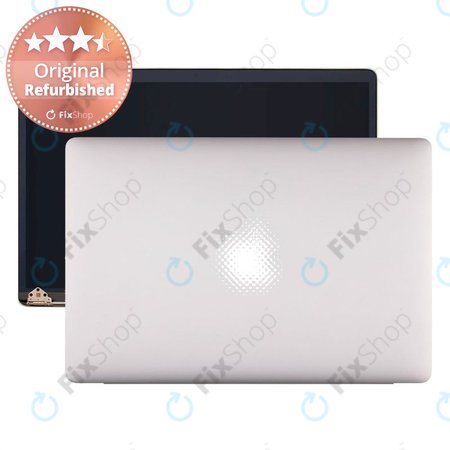 Apple MacBook Pro 15" A1990 (2018 - 2019) - LCD zaslon + prednje staklo + Maska (srebrno) Original Refurbished