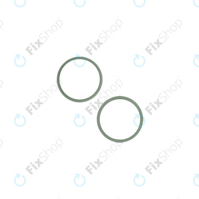 Apple iPhone 13, 13 Mini - Okvir stražnje leće kamere (zeleni) - 2 kom