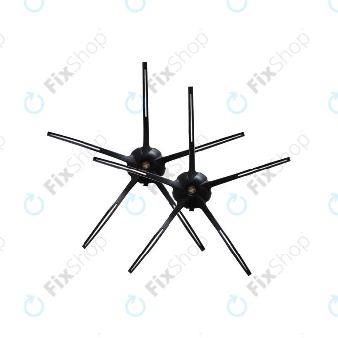 Xiaomi Roborock S4, S5 Max, S6, S6 MaxV, S6 Pure, S7, S7+, S7 MaxV, S7 Pro Ultra, Q7 Max, Q7 Max+, T7S Plus, E4, E5, T4, T6, Xiaowa E3 - Bočna četka (crna) ) - 2 kom