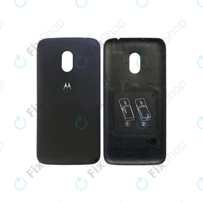 Motorola Moto G4 XT1622 - Poklopac baterije (crni)