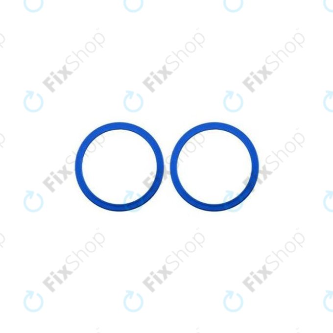 Apple iPhone 11, 12, 12 Mini - Okvir stražnje leće kamere (Blue) - 2 kom