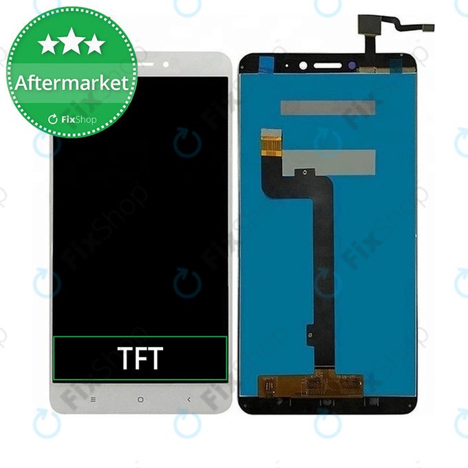 Xiaomi Mi Max 2 - LCD zaslon + zaslon osjetljiv na dodir (White) TFT