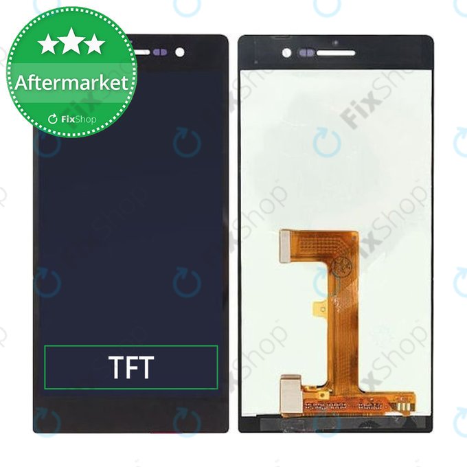 Huawei Ascend P7 - LCD zaslon + zaslon osjetljiv na dodir (Black) TFT