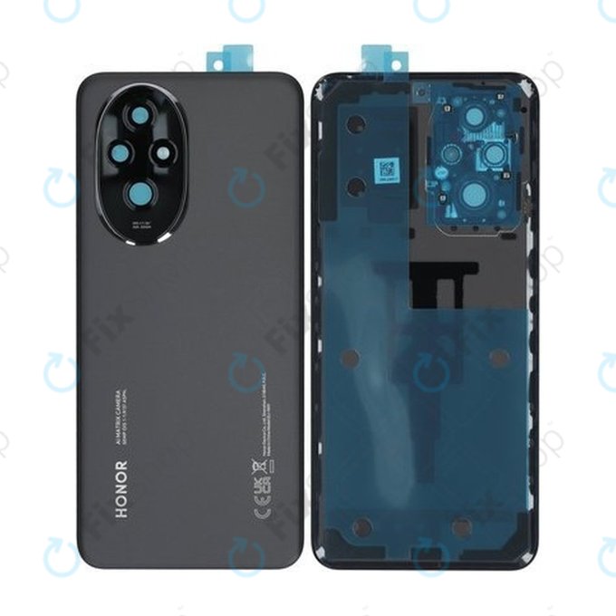 Honor 200 - Poklopac baterije (Black) - 0235AKMV Genuine Service Pack