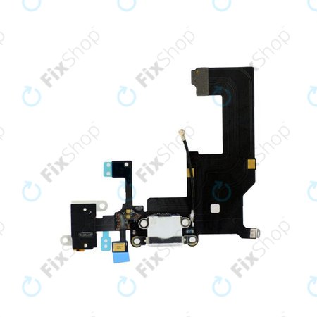 Apple iPhone 5 - Konektor za punjenje + mikrofon + utičnica PCB ploča (bijela)