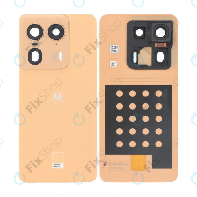 Motorola Edge 50 Ultra - Poklopac baterije (Peach Fuzz) - 5S58C24473 Genuine Service Pack