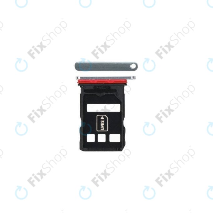 Huawei P40 - SIM ladica (ledeno bijela) - 51661QTP