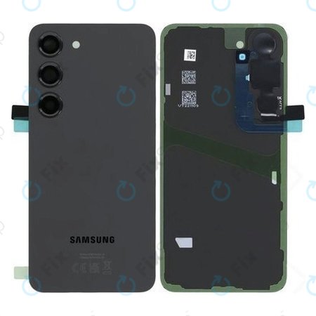 Samsung Galaxy S23 S911B - Poklopac baterije (Phantom Black) - GH82-30393A Originalni servisni paket