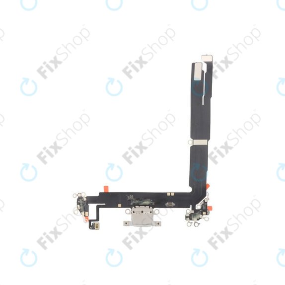 Apple iPhone 16 Plus - Konektor za punjenje + Flex kabel (White)