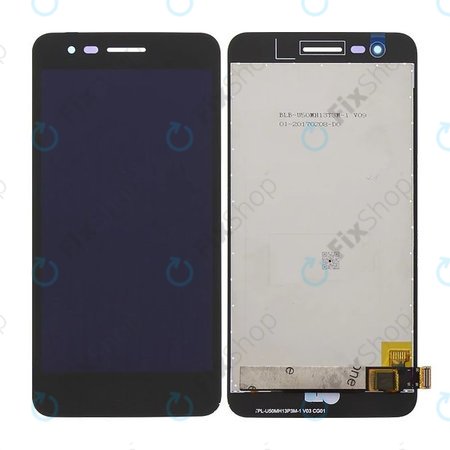 LG K4 M160 (2017) - LCD zaslon + zaslon osjetljiv na dodir (crni)