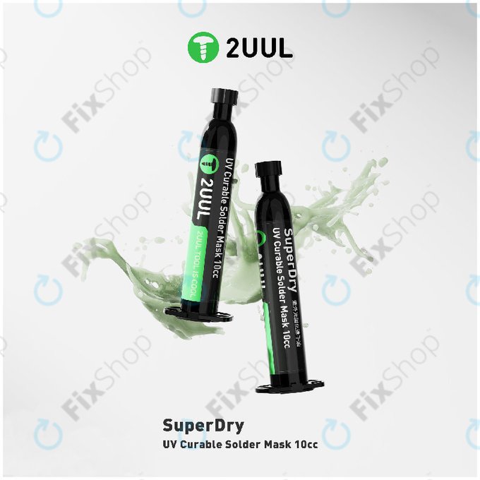 UV stvrdnjavajuća zaštitna maska za lemljenje, 2UUL SC55, 10cc