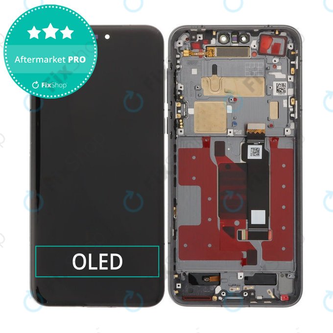 Honor Magic7 Pro - LCD zaslon + zaslon osjetljiv na dodir + okvir (Midnight Black) OLED