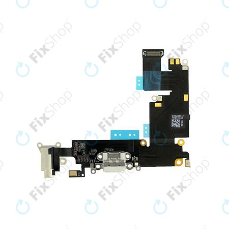 Apple iPhone 6 Plus - Konektor za punjenje + mikrofon + utičnica + savitljivi kabel (bijeli)