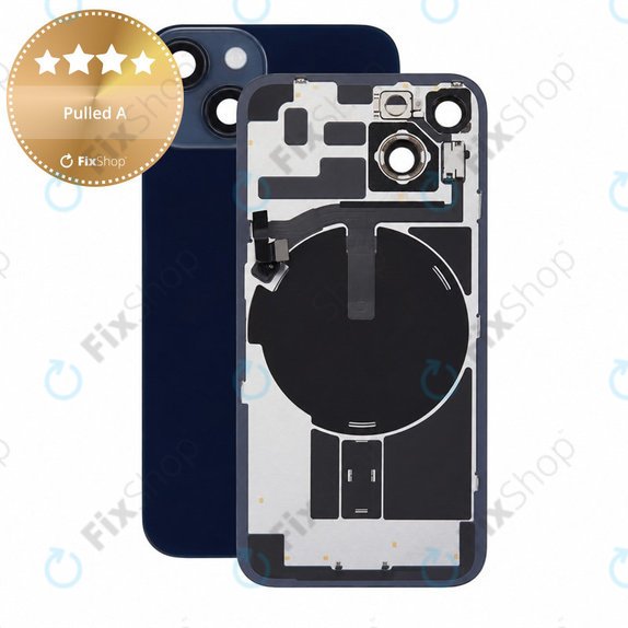 Staklo stražnjeg kućišta za iPhone 14, Midnight, Pulled A