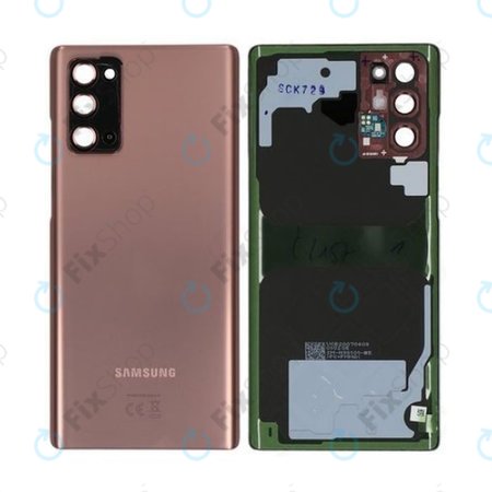 Samsung Galaxy Note 20 N980B - Pokrov baterije (Mystic Bronze) - GH82-23298B Genuine Service Pack