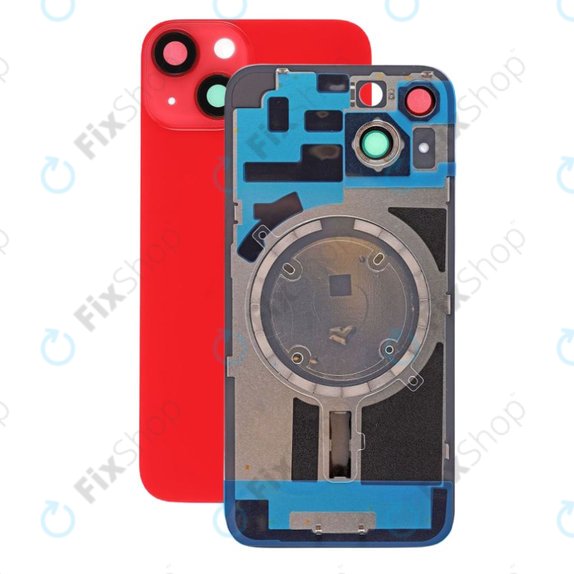 Apple iPhone 14 - Poklopac baterije + čip za bežično punjenje + NFC (crveno)