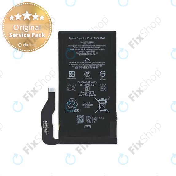 Google Pixel 7 GVU6C GQML3 - Baterija GZE8U 4355mAh - G949-00338-01 Originalni servisni paket