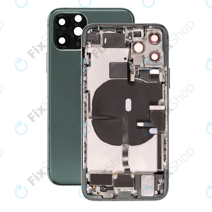 Apple iPhone 11 Pro - Stražnje Maska s malim dijelovima (zeleno)