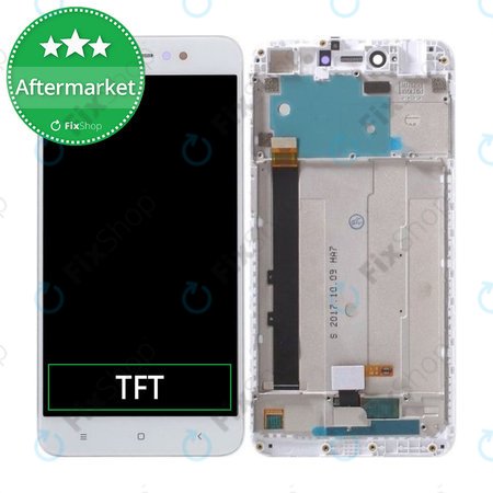 Xiaomi Redmi Note 5A 32GB, 64GB - LCD zaslon + zaslon osjetljiv na dodir + okvir (White) TFT