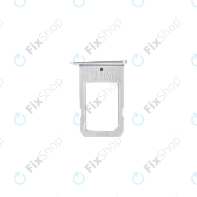 Samsung Galaxy S6 Edge G925F - SIM ladica (White Pearl)
